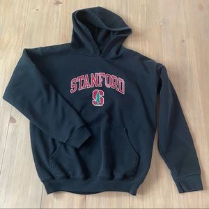 Champion | Black Stanford University Hoodie Sweatshirt Palo Alto Youth XL